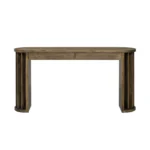 Curved Console Table with Smooth Finish - Image 3