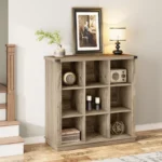 8-Cube Storage Organizer Bookcase – Modern Display Shelf for Home & Office - Image 4