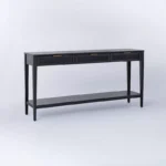 Woven Drawer Console Table for Entryway and Living Room - Image 5