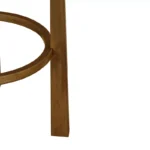 Modern Wood Upholstered Bar Stools – Backless, Armless, 30-Inch Height, Set of 2 - Image 3