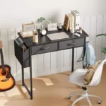 Small Computer Desk for Home Office, Bedroom, Writing & Study with Drawer - Image 4