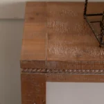 Retro Solid Wood Console Table - Image 2