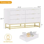 Solid Wood Chest Cabinet Organizer for Living Room, Hallway & Entryway – Black Storage Cabinet - Image 3