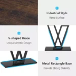 Tribesigns Wood Hallway Console Table - Image 5