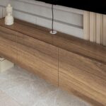 Wall-Mounted TV Stand – Floating Entertainment Center for Up to 80-Inch TVs - Image 2