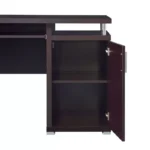 Writing Desk with 2 Storage Drawers & Cabinet – Modern Office & Study Table - Image 4