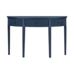 Console Table with Vertical Stripe Drawer Fronts and 4 Legs - Image 4
