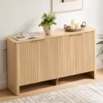Modern Sideboard Buffet Cabinet with Storage and 4 Doors - Image 4
