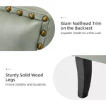 Upholstered Accent Chair Celadon Armchair - Image 5