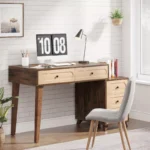 Lantine 51-Inch Computer Desk with 5 Drawers - Image 5