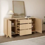 Wooden Sideboard with Storage, Drawers & Shelves - Image 5