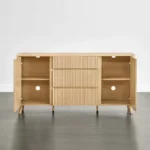 Wooden Sideboard with Storage, Drawers & Shelves - Image 3