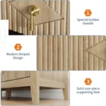 Modern Chest of Drawers – Storage Organizer Cabinet for Living Room & Entryway - Image 3