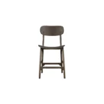Wood Counter Height Barstool in Carbonite Finish – Rubberwood & Plywood Frame - Image 4