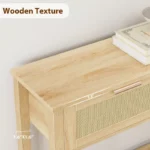 Console Table for Entryway – 2-Tier Entry Table with Storage Shelf - Image 5