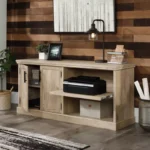 Modern Low Storage Cabinet with Adjustable Shelves - Image 5