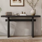 Console Table for Living Room with Distressed Finish - Image 3