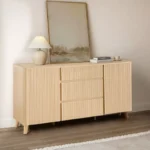 Wooden Sideboard with Storage, Drawers & Shelves - Image 2