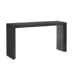 Solid Wood Modern Style Console Table with Wood Legs - Image 5