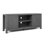 TV Entertainment Center with Storage Cabinets & Open Shelves - Image 4