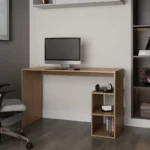 Minimalist Computer Desk with Storage – Modern Writing Table