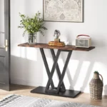 Tribesigns Wood Hallway Console Table - Image 3
