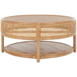 Mango Wood Coffee Table – Natural Finish - Image 3