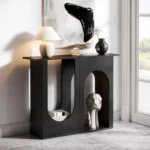 Console Table for Couch with Arched Design - Image 5