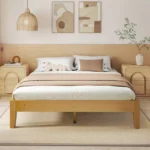 Solid Wood Platform Bed Frame without Headboard