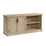 Modern Low Storage Cabinet with Adjustable Shelves - Image 6