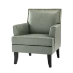 Upholstered Accent Chair Celadon Armchair - Image 4