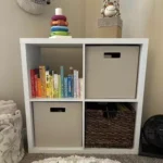 Wooden 4-Cube Storage Organizer – Modern Cube Bookcase for Home & Office - Image 6