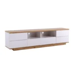 Media Console with Multifunctional Storage – Modern TV Stand with Metal Hardware - Image 3