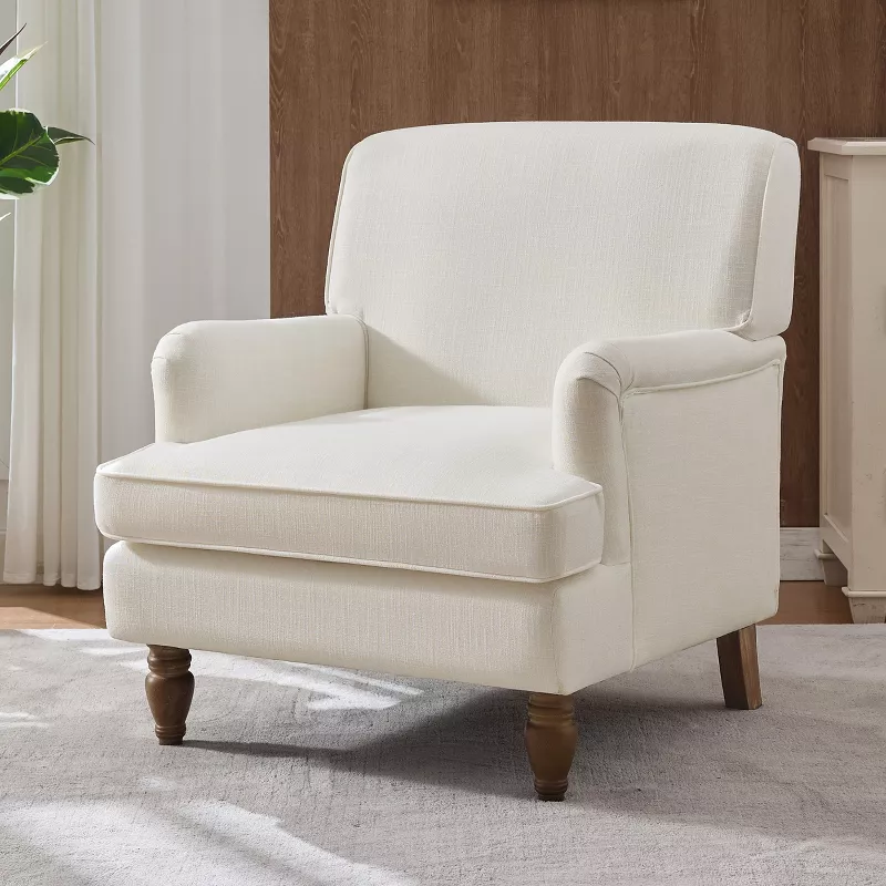 GUEST_ce44b6e7-1ca2-48c9-a63c-9425bdff276c Accent Chair Armchair Reading Chiar, Vintage - Image 1
