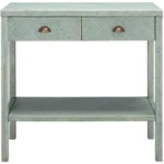 Console Table with 2 Drawers and 1 Shelf - Image 2