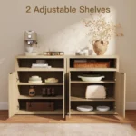Small Modern Wooden Sideboard Cabinet - Image 5