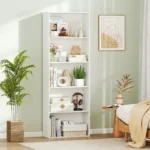 5-Tier Freestanding Bookshelf – Modern Open Bookcase Display Shelf for Living Room, Bedroom & Office - Image 3