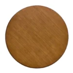 46.85" Round Dining Table for 4 with Hairpin Legs – Light Ash MDF Top & Black Iron Base - Image 2