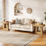 Wooden Side Table for Living Room – Sturdy Solid Wood End Table - Image 2