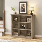 8-Cube Storage Organizer Bookcase – Modern Display Shelf for Home & Office