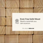 Solid Wood Console Table with Rounded Edges - Image 3